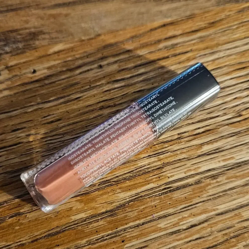 NEW! ModelCo ft Karl Lagerfeld Mini Lip Gloss RAMATUELLE ~ Neutral Nude